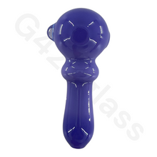 Load image into Gallery viewer, 4 Inch Solid Color Hand Pipe | G420glass Spoon Pipe