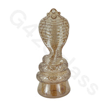 Load image into Gallery viewer, 6 Inch Electroplate Snake Style Water Pipe Mini Bubbler Bongs