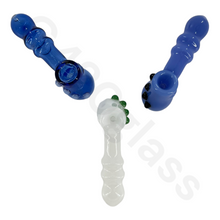 Load image into Gallery viewer, 5 Inch Heavy Duty Hammer Hand Pipes with Colorful Beads | Spoon Pipe