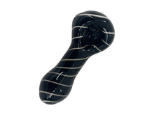 Load image into Gallery viewer, 4 1/4 Inch Solid Pipe 7 Holes with Colorful Twisted Line Style Hand Pipe with Built-in Honeycomb Screen | Head Spoon Pipe