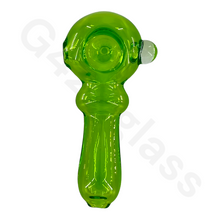 Load image into Gallery viewer, 4 Inch Solid Color Hand Pipe | G420glass Spoon Pipe