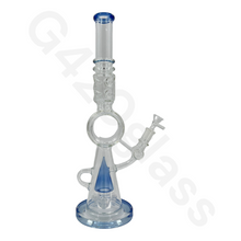 Load image into Gallery viewer, 17.3 Inch LOOKAH Conical Megacomplex Glass Bong | Water Pipes