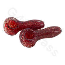 Load image into Gallery viewer, 3 1/2 Inch Fancy Frits Glass Spoon Pipe | G420 Glass Hand Pipe