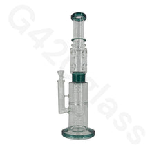 Load image into Gallery viewer, 18 Inch Lookah Glass Monster Triple Chamber Pipe | Big Bong