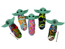 Load image into Gallery viewer, variety patter silicone glass pipe