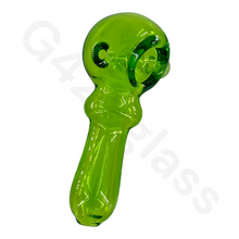 Load image into Gallery viewer, 4 Inch Solid Color Hand Pipe | G420glass Spoon Pipe