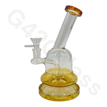 Load image into Gallery viewer, 7 Inch Straight Neck Mini Water Pipe / Dab Rigs / Straight Bongs | Water Bongs
