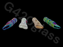 Load image into Gallery viewer, Flat Mouth Chillum Glass Pipe