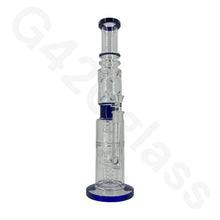 Load image into Gallery viewer, 18 Inch Lookah Glass Monster Triple Chamber Pipe | Big Bong