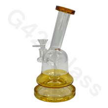 Load image into Gallery viewer, 7 Inch Straight Neck Mini Water Pipe / Dab Rigs / Straight Bongs | Water Bongs
