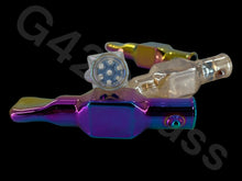 Load image into Gallery viewer, Magnificent glass chillum pipes