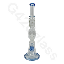 Load image into Gallery viewer, 17.3 Inch LOOKAH Conical Megacomplex Glass Bong | Water Pipes
