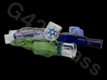 Load image into Gallery viewer, Glass Smoking Chillum Pipe