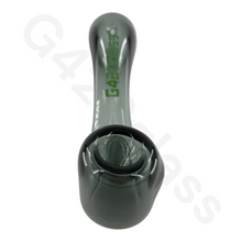 Load image into Gallery viewer, 6 Inch Sherlock Style Hand Pipe | G420glass Spoon Pipe