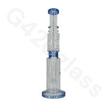 Load image into Gallery viewer, Blue Bong Big Bong Triple Chamber