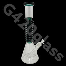 Load image into Gallery viewer, Teal Big Lookah Pipe