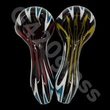 Load image into Gallery viewer, 4 Inch Glass Hand Pipes |  Fancy Color Combined Smoking Pipes