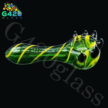 Load image into Gallery viewer, gold/green pipes