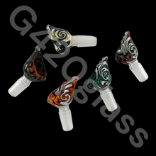 Load image into Gallery viewer, 1 Piece Colorful Pattern Glass Bowl | 14mm Male Bowl