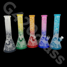 Load image into Gallery viewer, Heavy Duty Beaker Bong Sandblast | 14 Inch