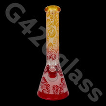 Load image into Gallery viewer, Heavy Duty Beaker Bong Sandblast | 14 Inch