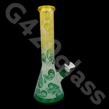 Load image into Gallery viewer, Heavy Duty Beaker Bong Sandblast | 14 Inch
