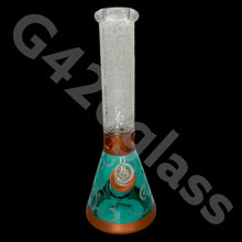 Load image into Gallery viewer, Heavy Duty Beaker Bong Sandblast | 14 Inch