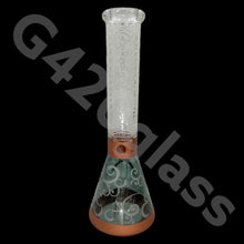 Load image into Gallery viewer, Heavy Duty Beaker Bong Sandblast | 14 Inch