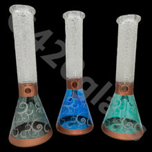 Load image into Gallery viewer, Heavy Duty Beaker Bong Sandblast | 14 Inch