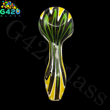 Load image into Gallery viewer, 4 Inch Glass Hand Pipes |  Fancy Color Combined Smoking Pipes