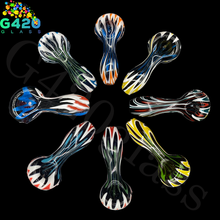 Load image into Gallery viewer, 4 Inch Glass Hand Pipes |  Fancy Color Combined Smoking Pipes