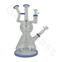 Load image into Gallery viewer, 11 Inch Statue of Liberty Water Pipe Hookah Glass Bongs Oil Rigs
