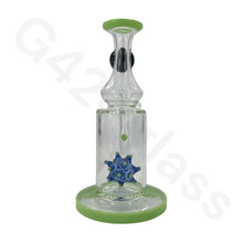 Load image into Gallery viewer, 8 Inch Covid-19 Virus Filter Water Pipe | Glass Hookah Bong
