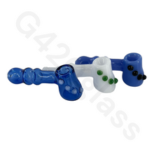 Load image into Gallery viewer, 5 Inch Heavy Duty Hammer Hand Pipes with Colorful Beads | Spoon Pipe
