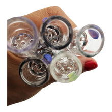 Load image into Gallery viewer, Built in honeycomb chillum
