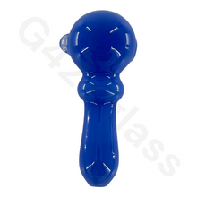 Load image into Gallery viewer, 4 Inch Solid Color Hand Pipe | G420glass Spoon Pipe
