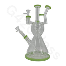 Load image into Gallery viewer, 11 Inch Statue of Liberty Water Pipe Hookah Glass Bongs Oil Rigs
