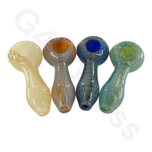 Load image into Gallery viewer, 4 Inch Smoked Glass Hand Pipes
