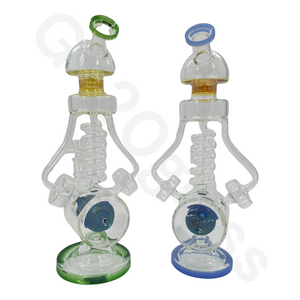 15 Inch LOOKAH Jellyfish Water Pipe | Glass Bong