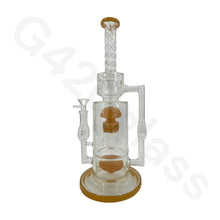 Load image into Gallery viewer, 13 Inch Heavy Duty Jelly Fish Water Pipe Mini Bubbler Glass Bongs Oil Rigs
