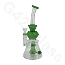 Load image into Gallery viewer, 9 Inch Water Pipe Glass Bongs Oil Rigs Multi Filter Bong Hookah Pipe
