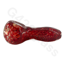 Load image into Gallery viewer, 3 1/2 Inch Fancy Frits Glass Spoon Pipe | G420 Glass Hand Pipe
