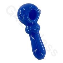 Load image into Gallery viewer, 4 Inch Solid Color Hand Pipe | G420glass Spoon Pipe
