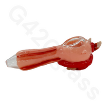 Load image into Gallery viewer, 5 Inch 3D Scary Heady Hand Pipes | Multiple Styles Available
