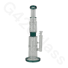 Load image into Gallery viewer, 18 Inch Lookah Glass Monster Triple Chamber Pipe |  Big Bong
