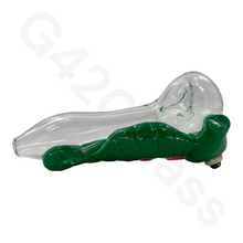 Load image into Gallery viewer, 5 Inch 3D Scary Heady Hand Pipes | Multiple Styles Available

