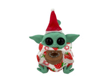 Load image into Gallery viewer, 1set Baby Yoda Silicone Pipe Glass Bowl Star Wars Collectable Colorful Pattern with Lid
