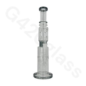 18 Inch Lookah Glass Monster Triple Chamber Pipe |  Big Bong