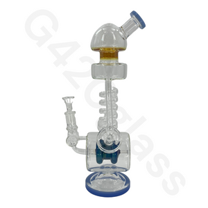15 Inch LOOKAH Jellyfish Water Pipe | Glass Bong