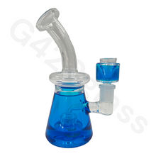 Load image into Gallery viewer, Blue glycerin water pipes
